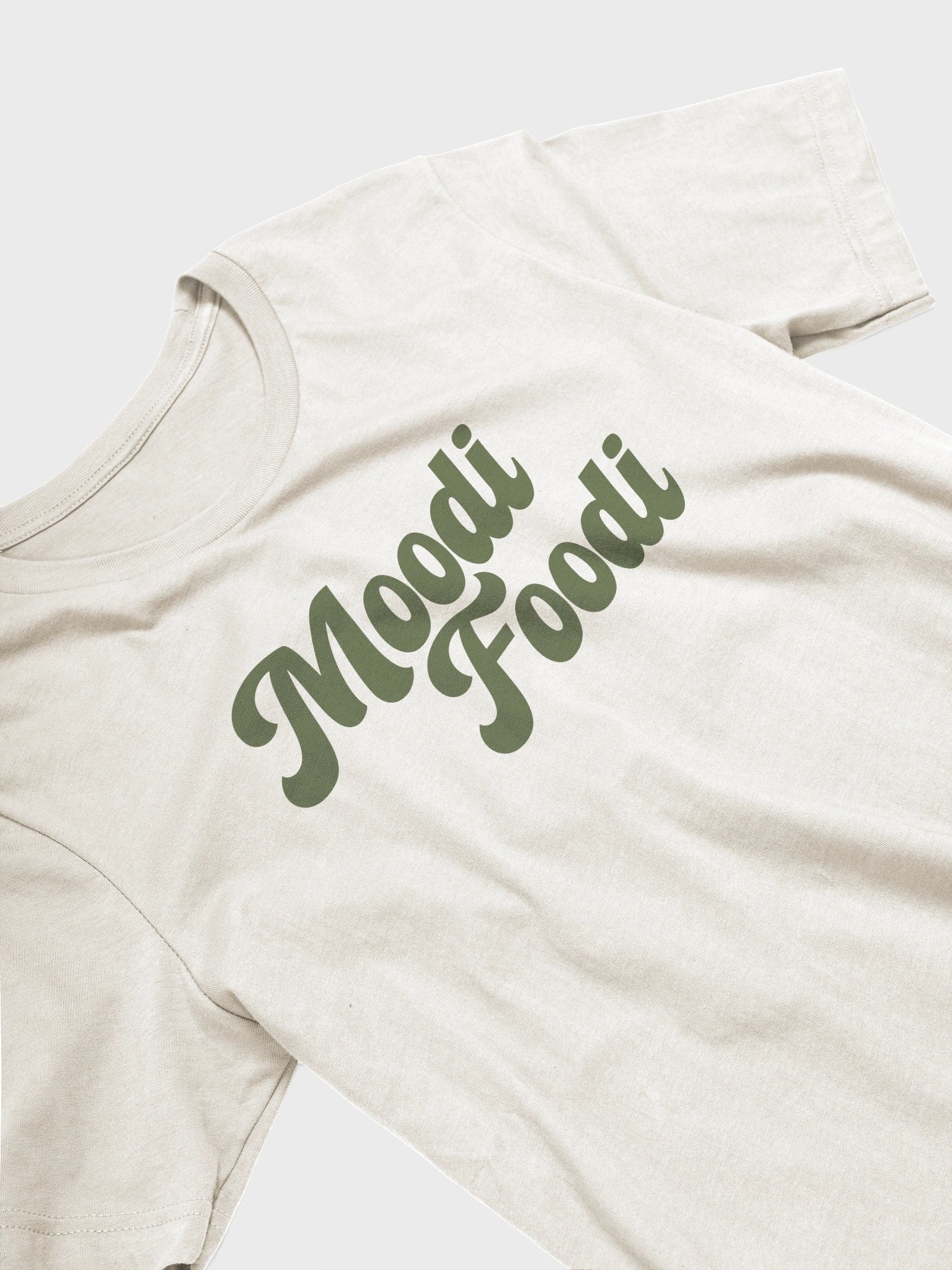 Moodi Foodi Originals, Tee – Olive (Slim Fit) product image (4)
