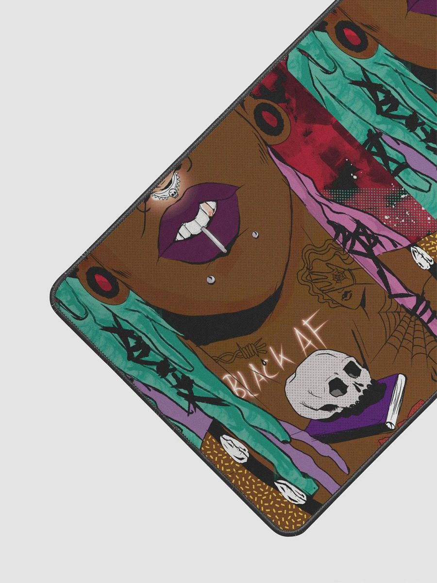 BLACK AF Desktop Mat product image (3)