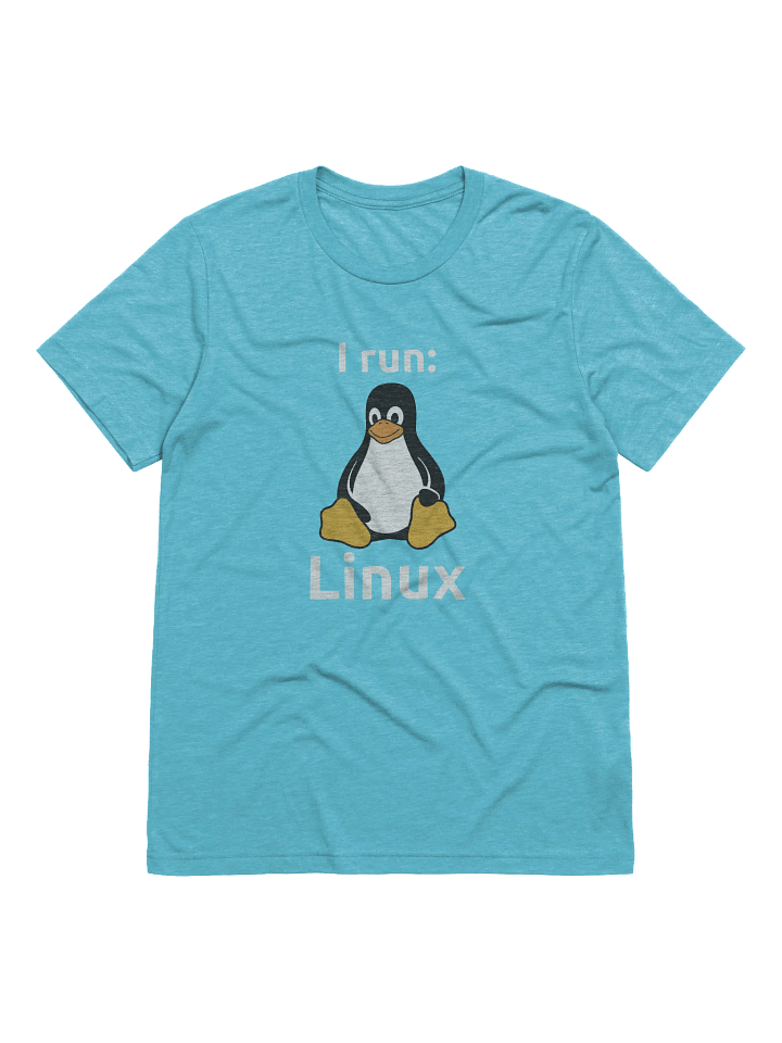 "I Run Linux" T-Shirt product image (1)