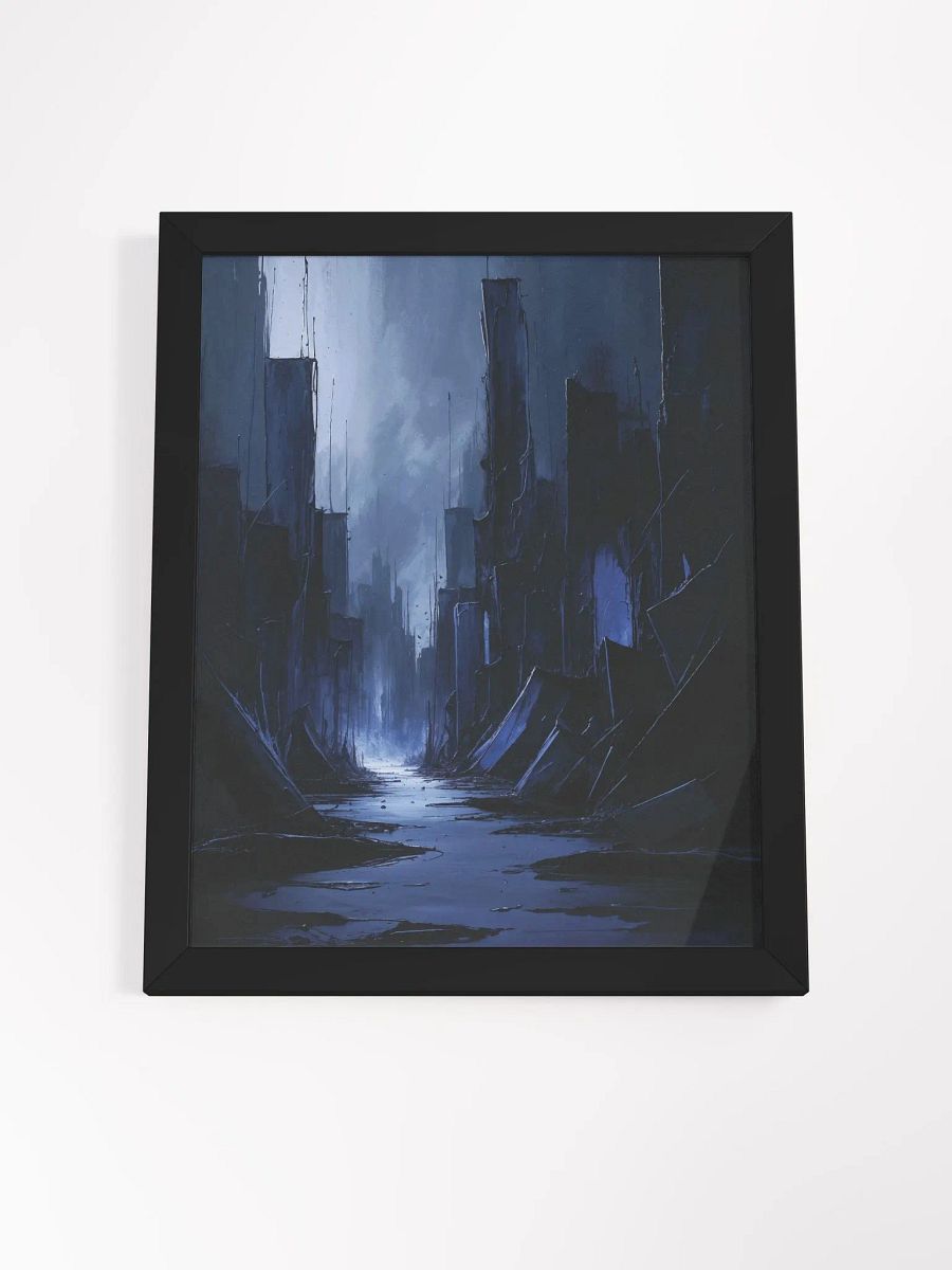 Nocturnal Metropolis Framed Print product image (20)