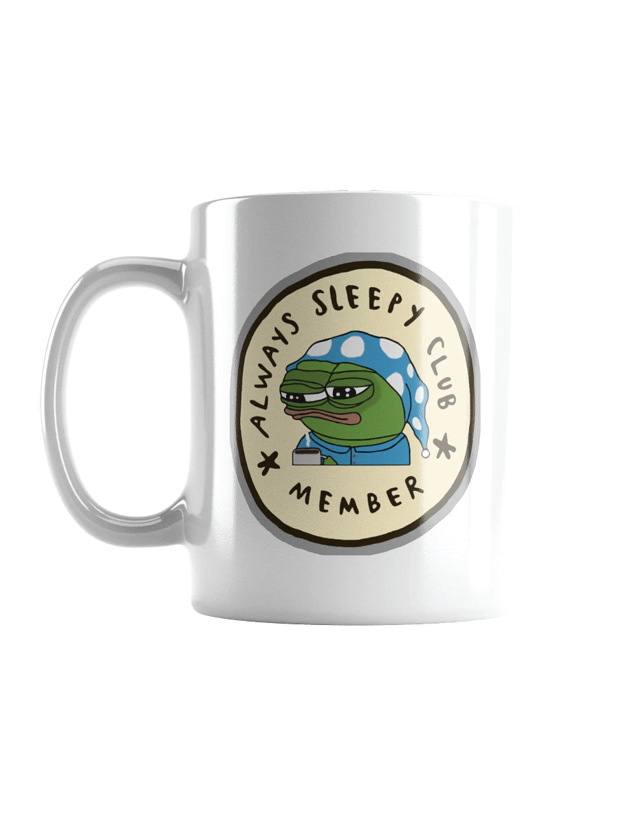 Always Sleepy White Mug product image (16)