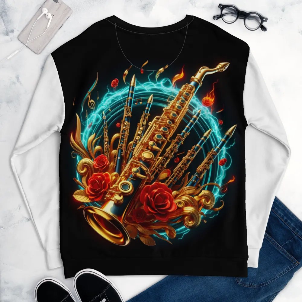 Harmonic Fusion Clarinet - Unisex Sweatshirt #36 product image (6)