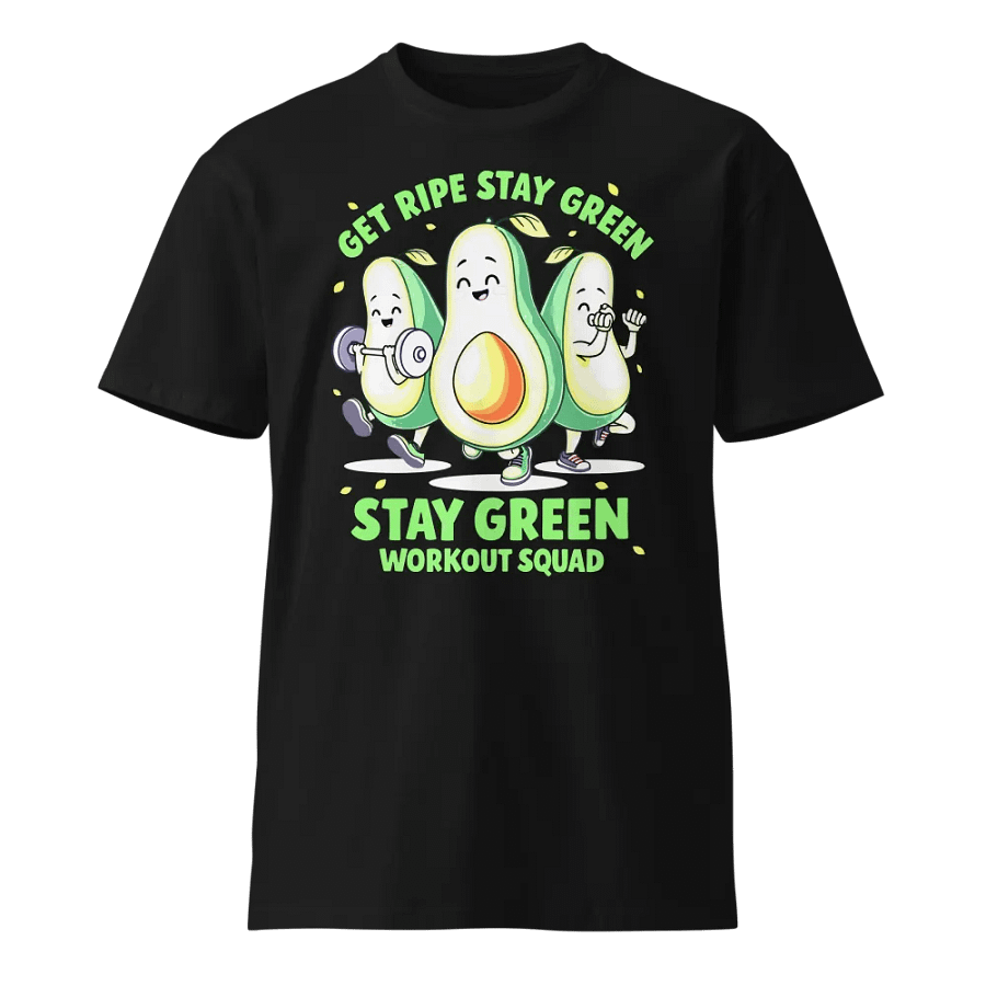 Avocado Fitness Fun Unisex T-Shirt product image (1)
