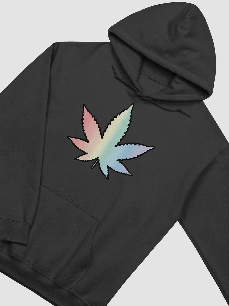 Pastel Rainbow Weed Leaf Hoodie product image (3)