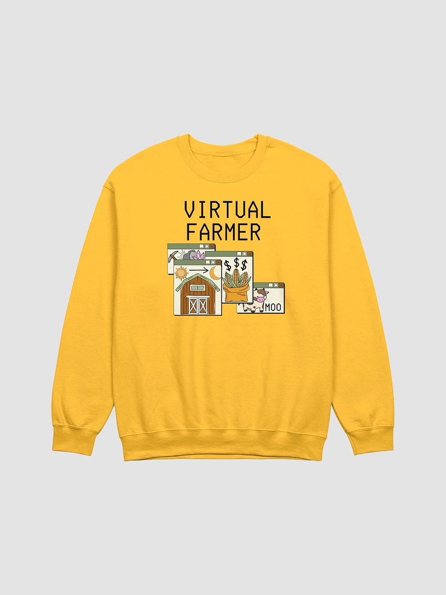 Virtual Farmer Sweatshirt - Black Text product image (2)