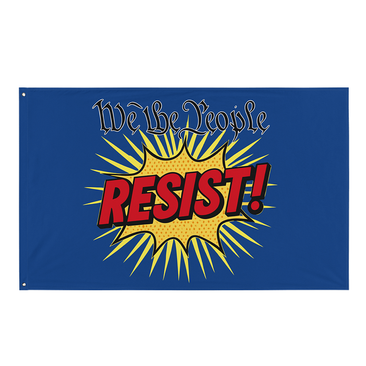 Resist! All-Over Print Flag product image (1)