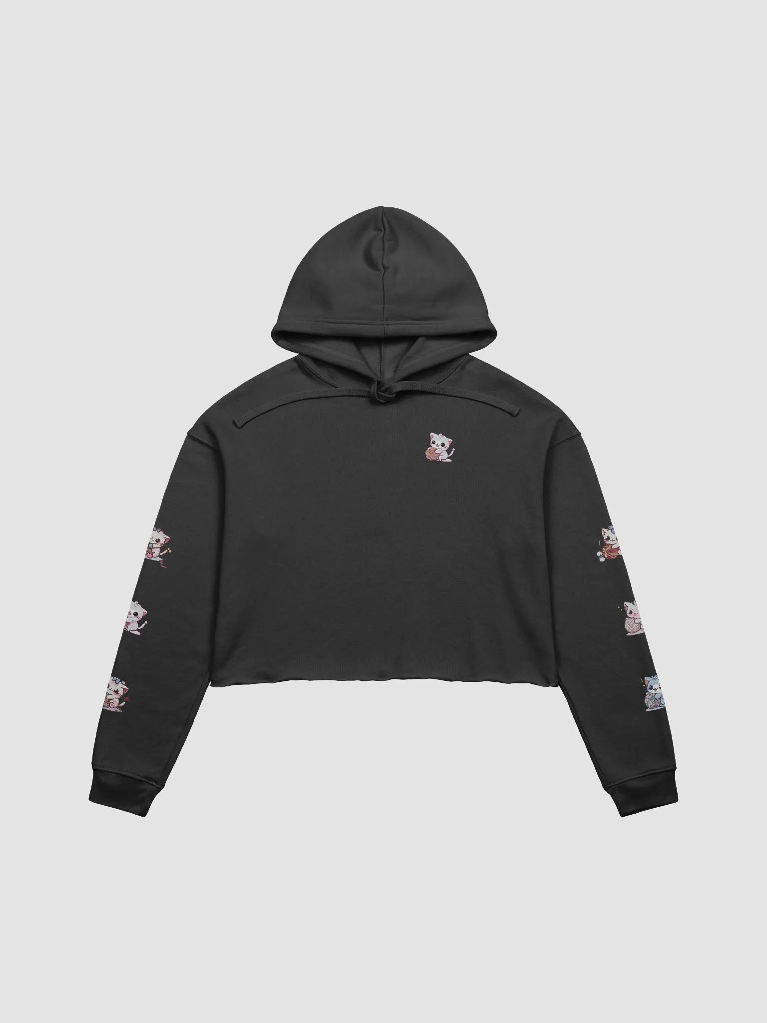 Tami Makes Stuff Crop Top Hoodie product image (2)