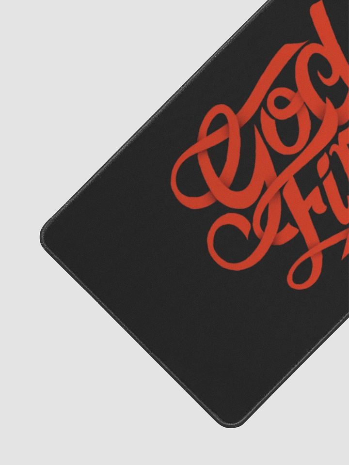 God first desk mat black product image (2)