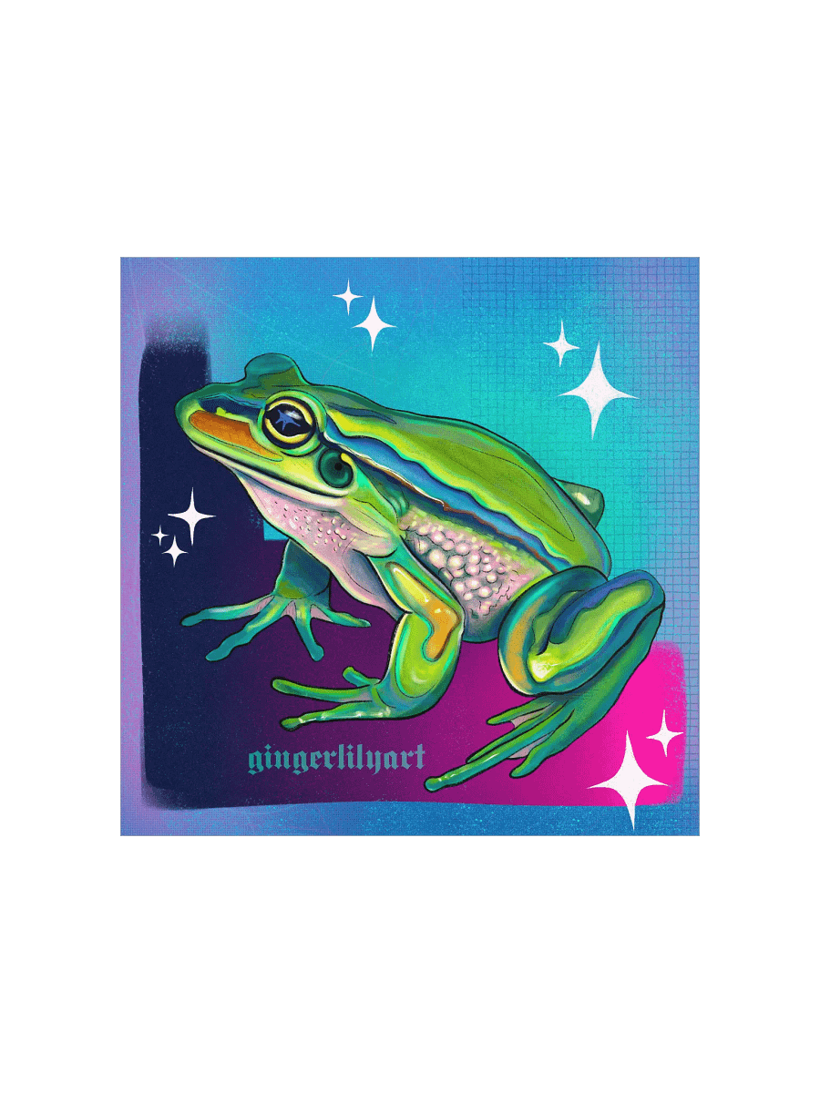 i'm just a frog print (text free) product image (1)