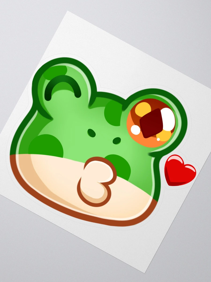 Froggy Kiss Sticker product image (2)