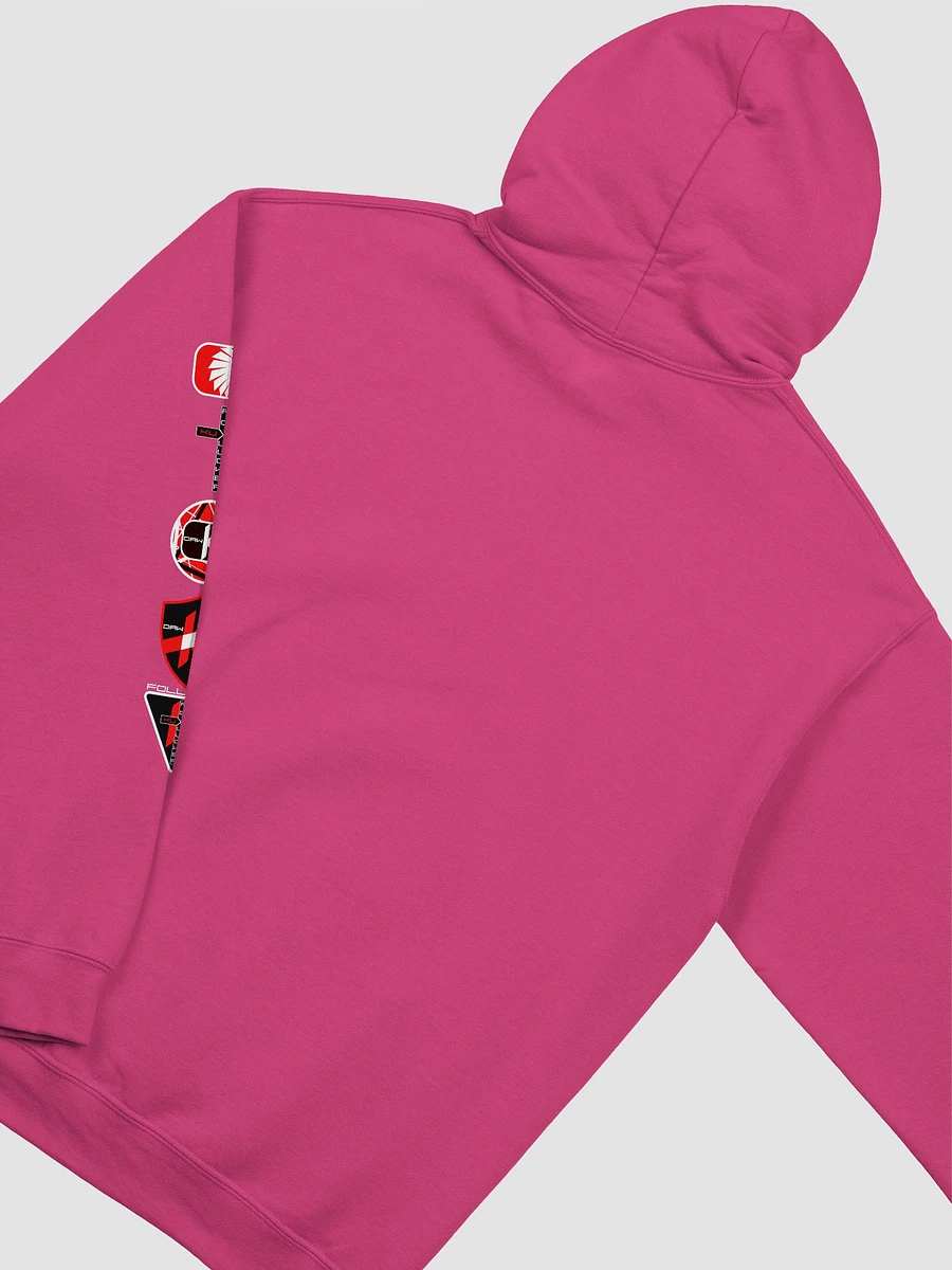 Dawkins Hoodie with Badges and Sleeve (Pink) product image (4)