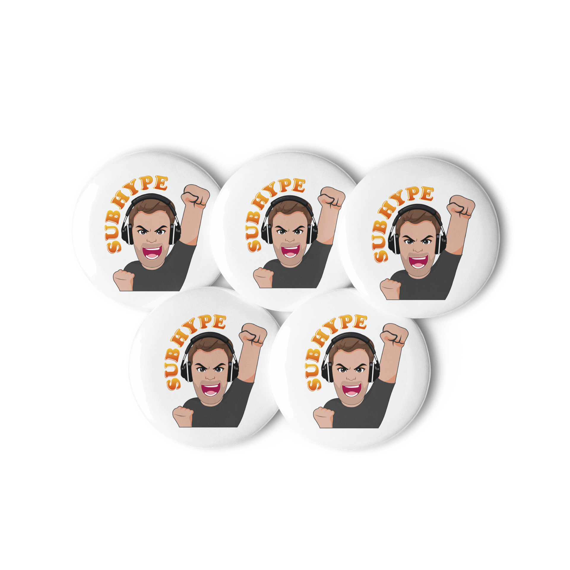 Sub Hype Pin Button Set product image (3)