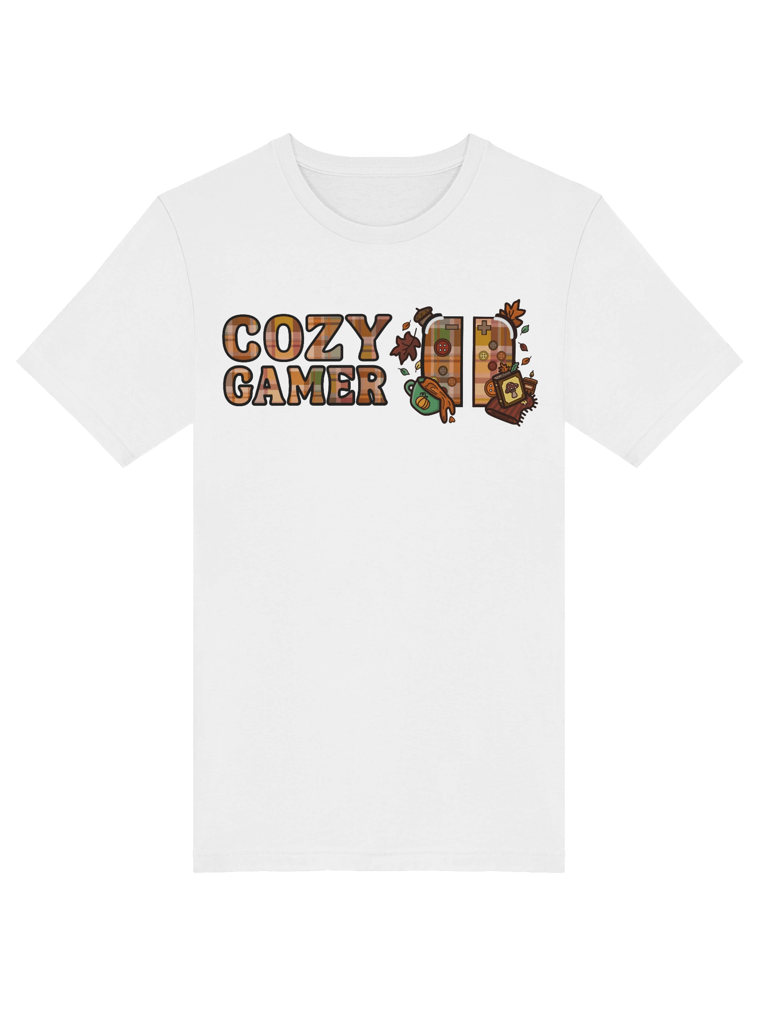 Plaid Cozy Gamer Controller Tee product image (149)