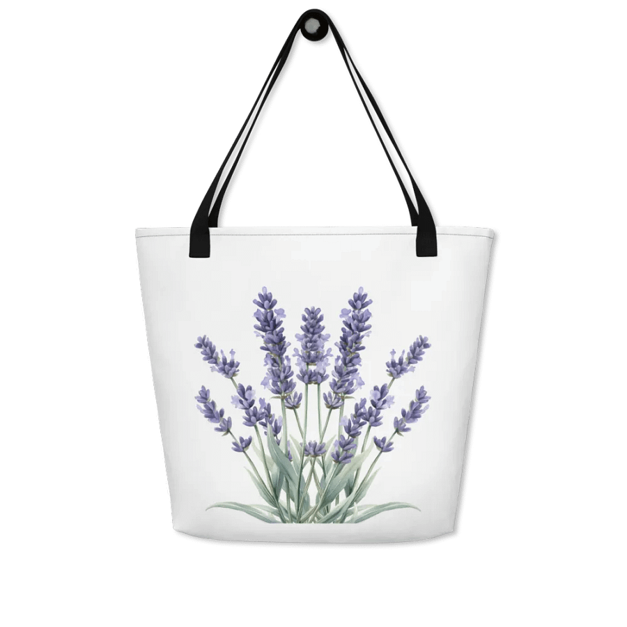 Lavender Fields All-Over Tote product image (4)