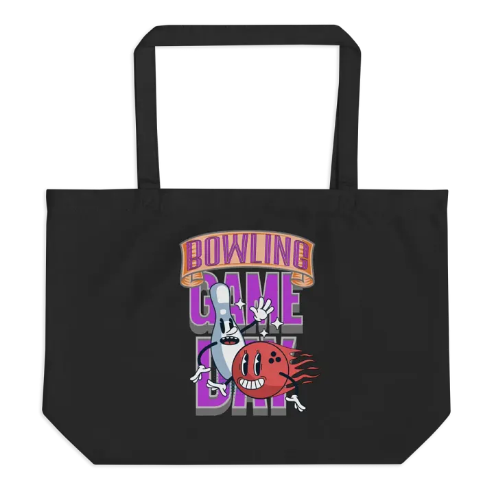 Game Day Bowling Flaming Fun Tote Bag product image (1)