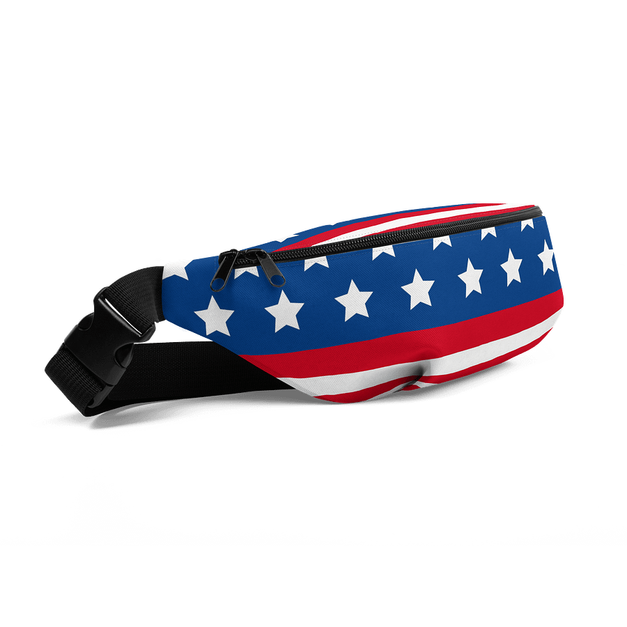 American Flag Fourth of July Fanny Pack (Waist Bag) product image (2)