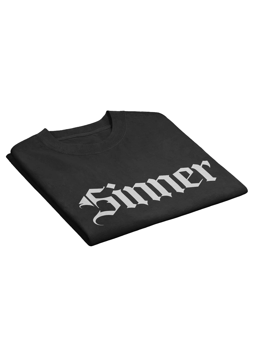 Sinner Faded Oversized T shirt product image (3)