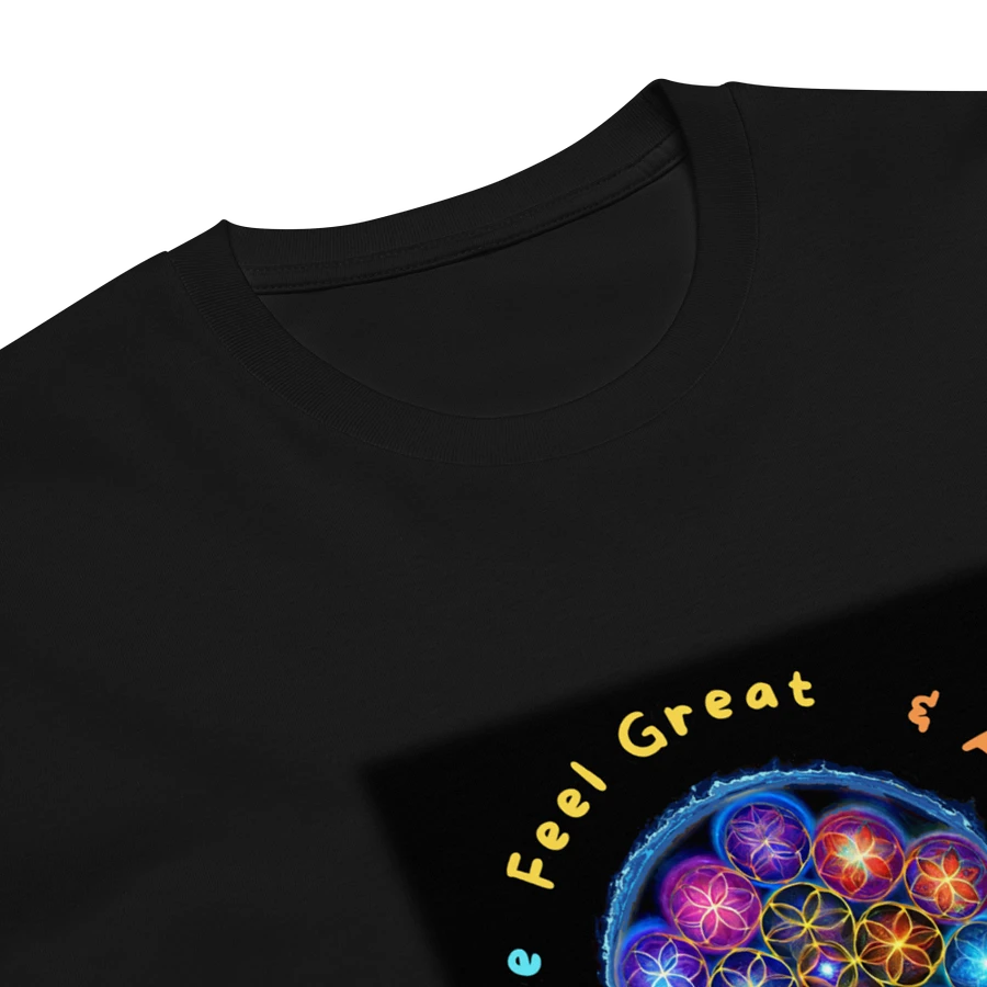 Meditate Feel Great & Appreciate T-Shirt - Vibrant Sacred Geometry Design product image (11)