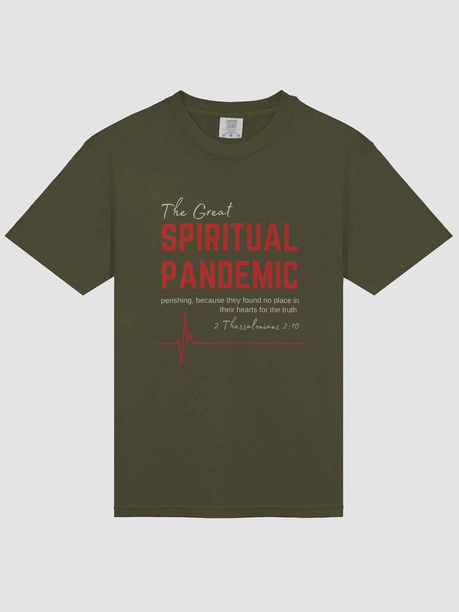 The Great Spiritual Pandemic Heavyweight Tee product image (3)