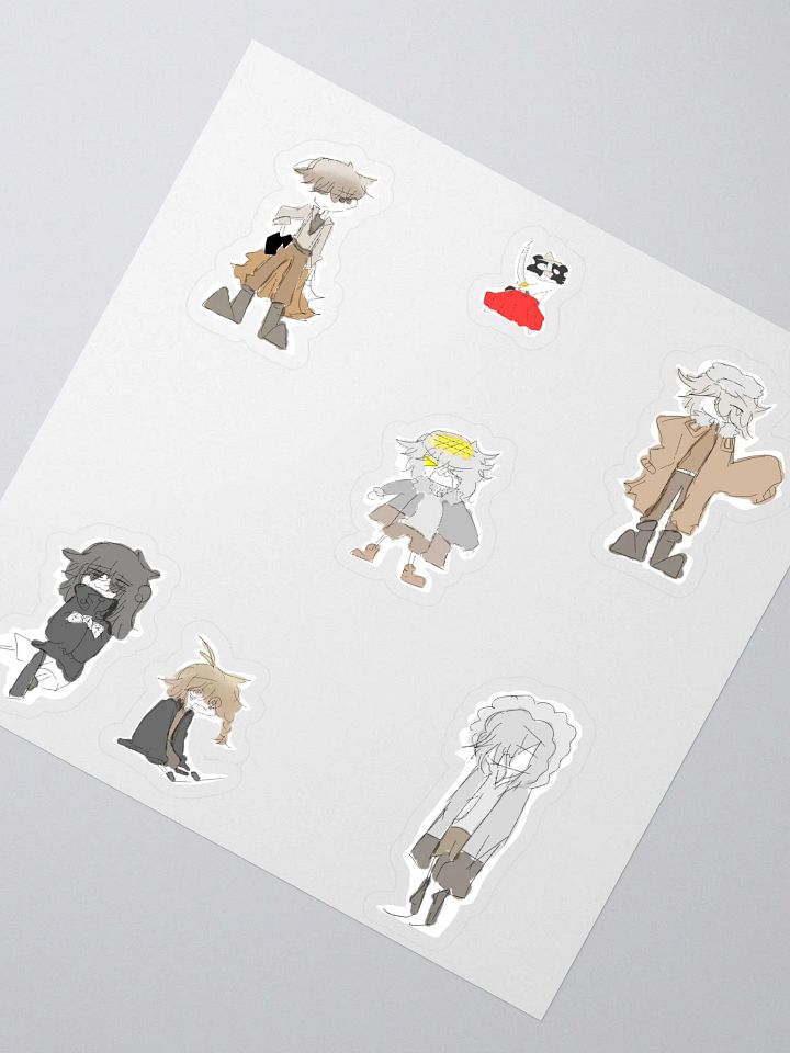 365!! daily character dictionary coffee stickers product image (2)