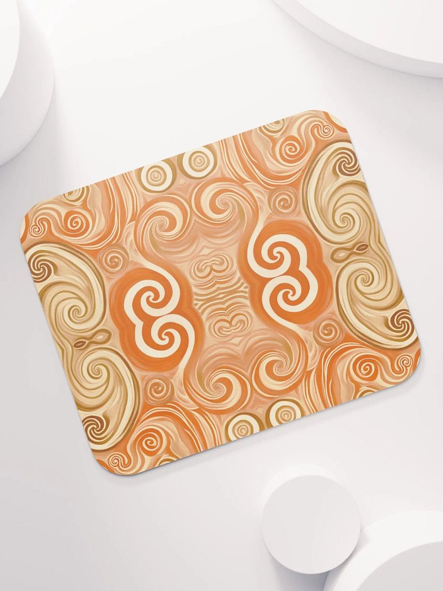 Funky Latte Liquid Tie-Dye Classic Mouse Pad product image (8)