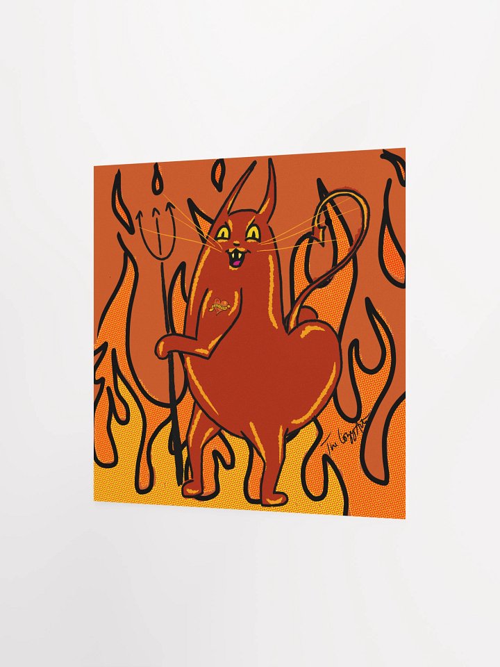 Caked Up Demon Bean Cat product image (2)