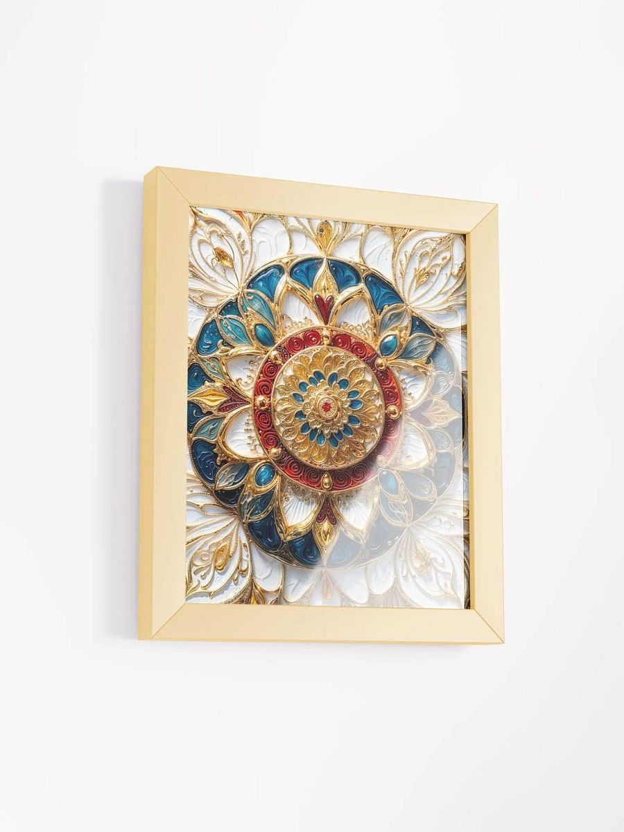 Premium Framed Matte Poster - Myriad Rosace product image (3)