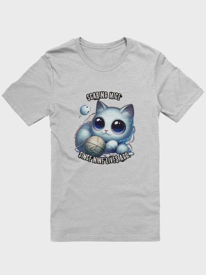 Whimsical Cat & Yarn T-Shirt product image (1)