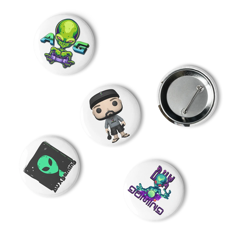 AUXgaming Alien Gamer Button Set product image (10)