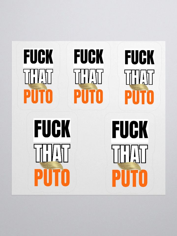 FTP w/ hair Stickers product image (1)