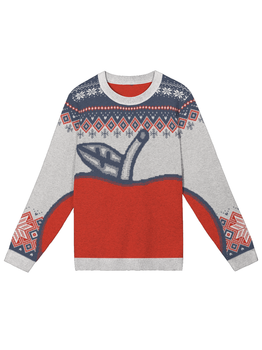 Luxe Apple Jacquard Sweater product image (2)
