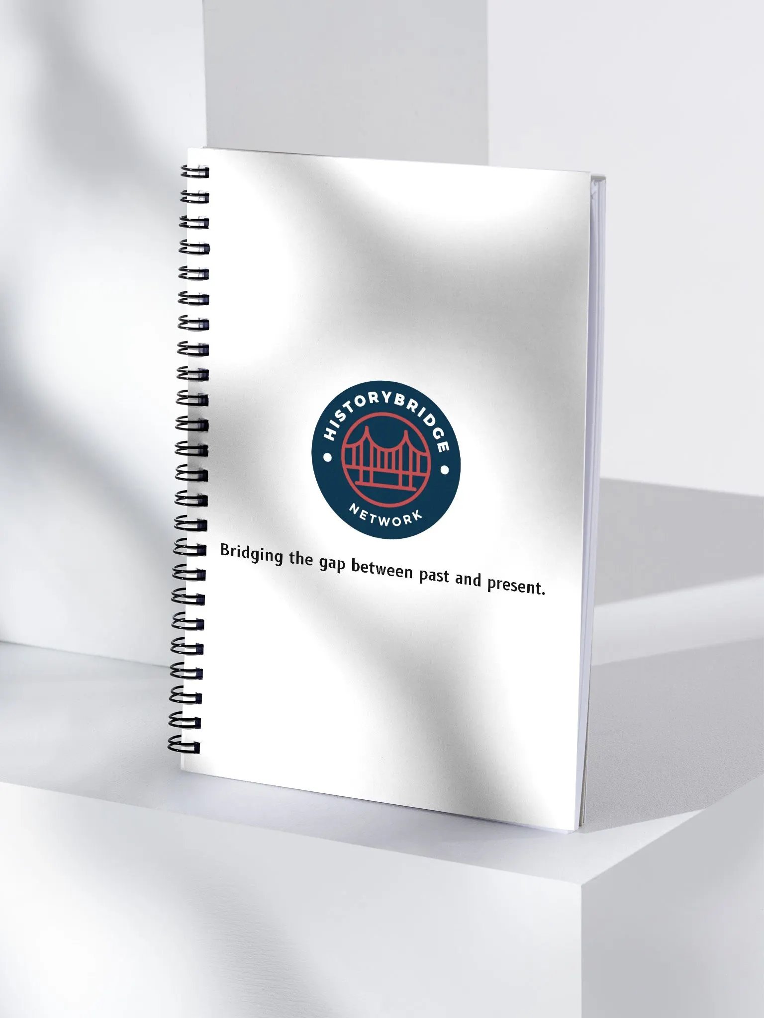 HistoryBridge Emblem Spiral Notebook product image (4)
