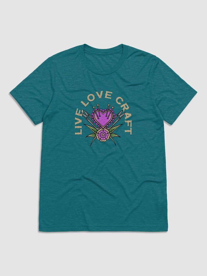 Live Love Craft Unisex Tee product image (1)