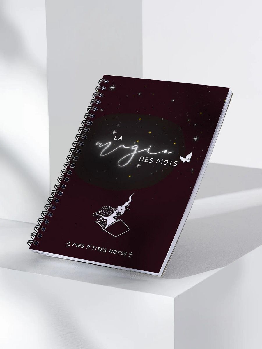 Cuaderno de escritor «La magie des mots» product image (3)