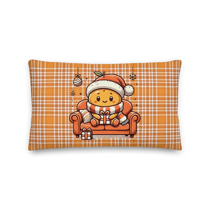 Cozy Tangerine Xmas Pillow 2 product image (1)