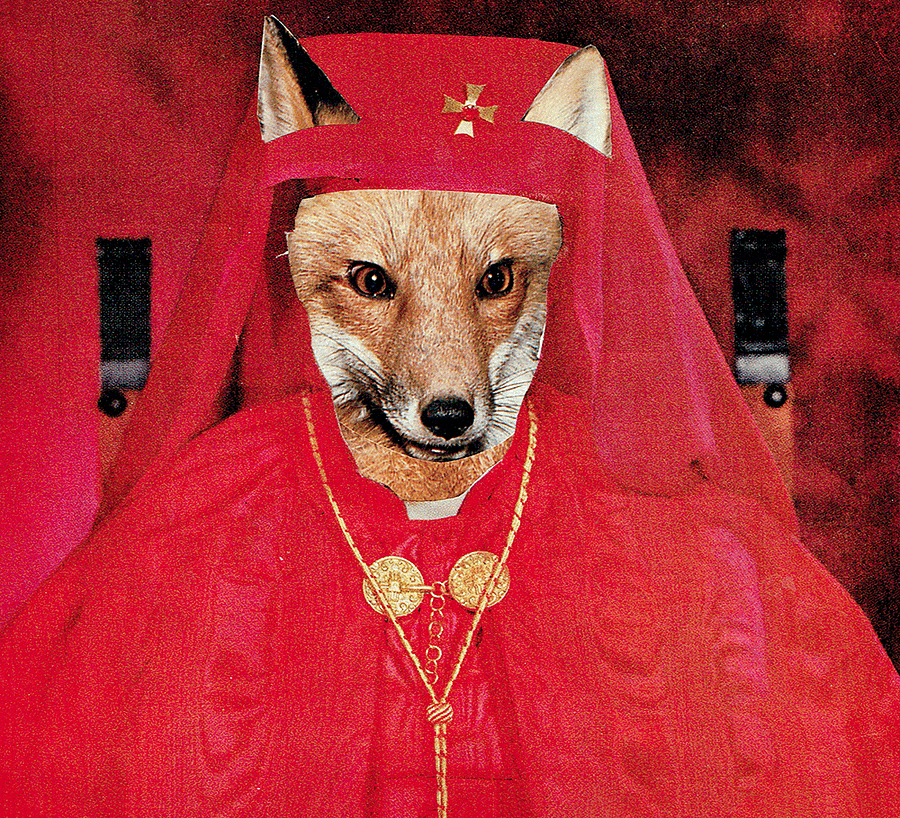 Holy Fox Art Print product image (1)