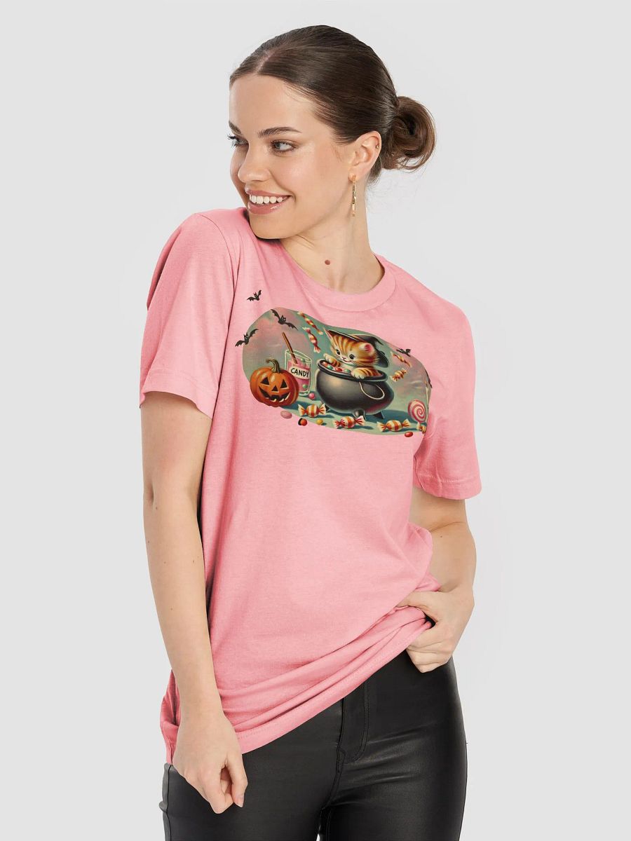 Halloween Cauldron Kitten Supersoft T-Shirt product image (108)