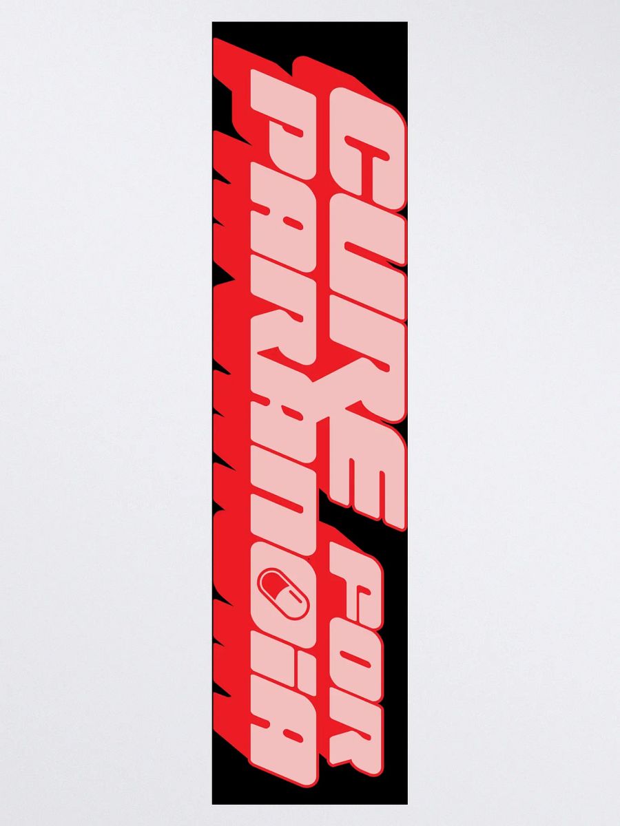 Cure Bumper Sticker product image (3)