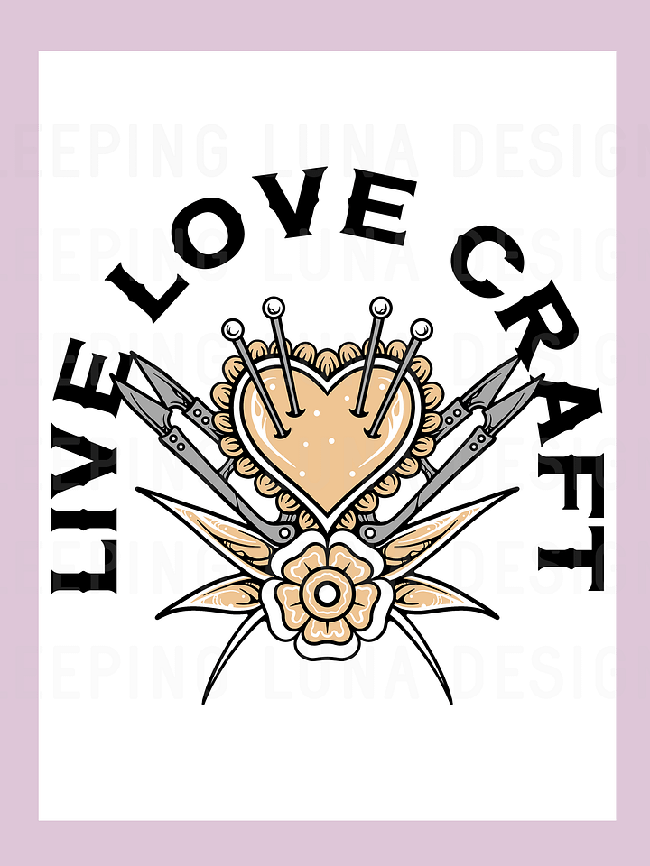 Live Love Craft Travel Mug product image (2)