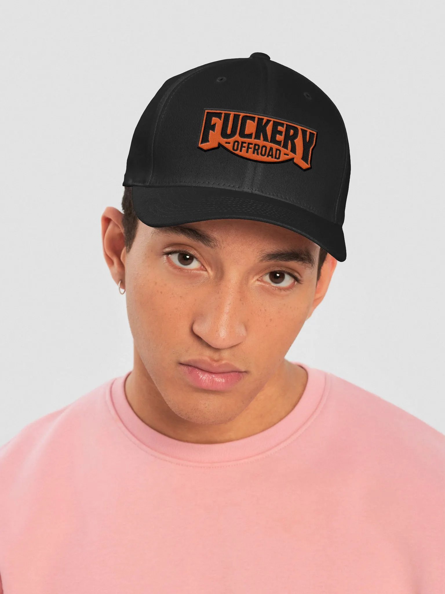 Fuckery Baseball Hab - Orange Logo product image (1)