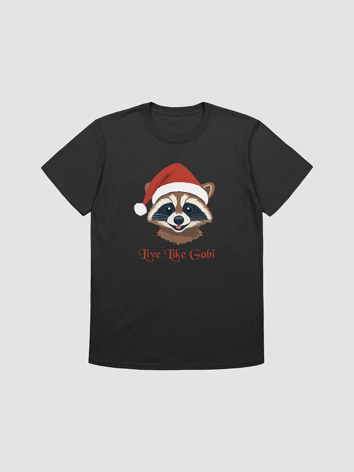 Santa Raccoon Unisex T-Shirt product image (1)