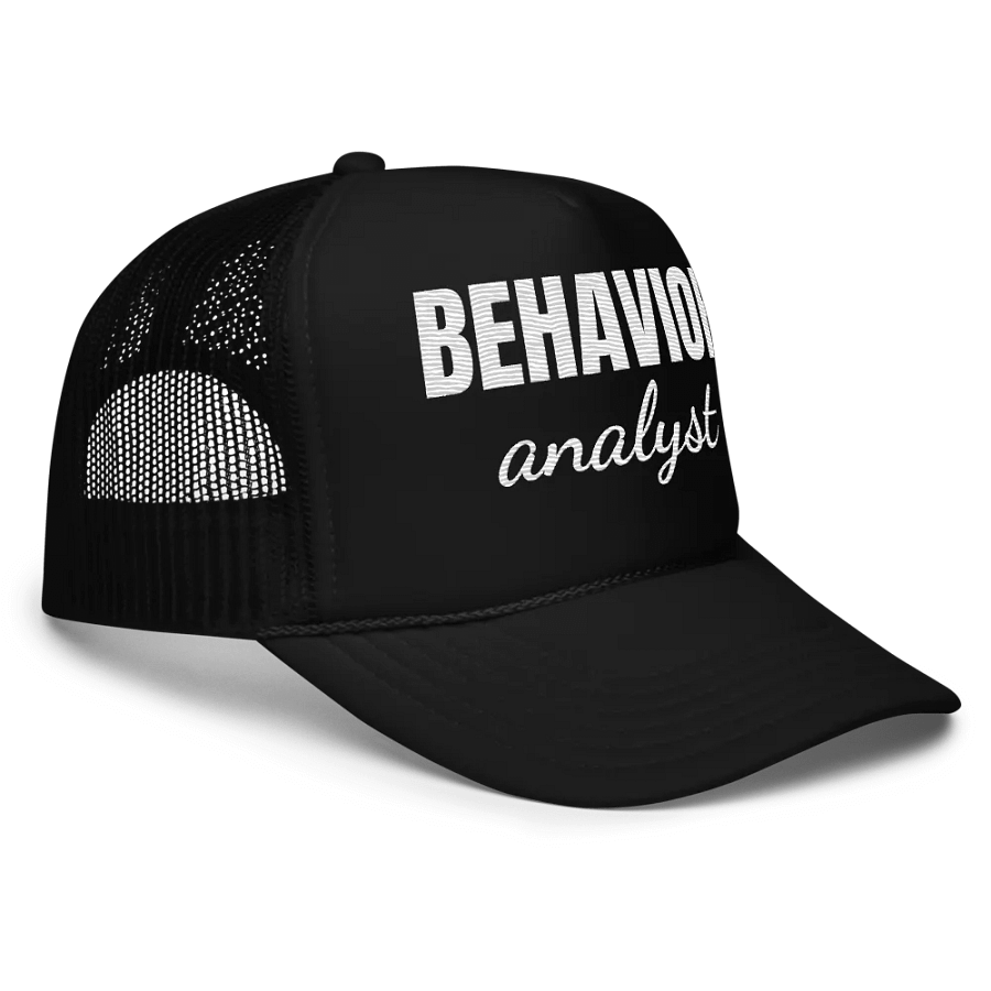 Behavior analyst - Embroidered Trucker Cap Hat product image (3)