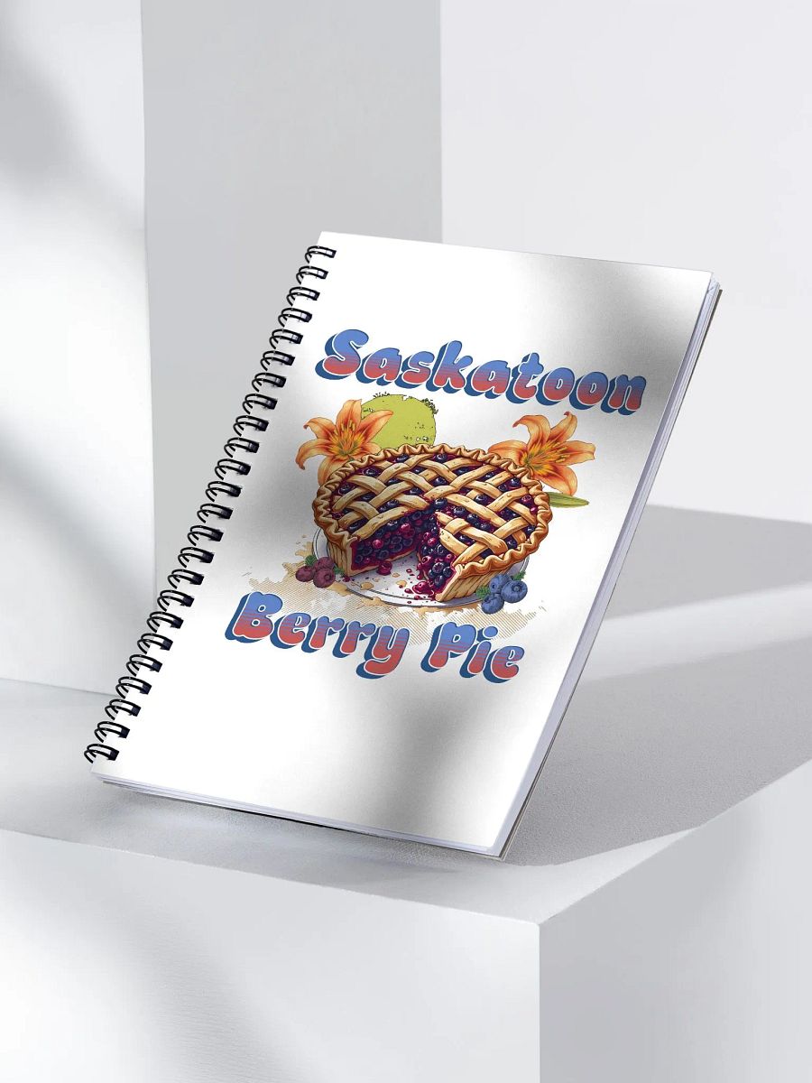 Saskatoon Berry Pie Delight Notebook product image (3)
