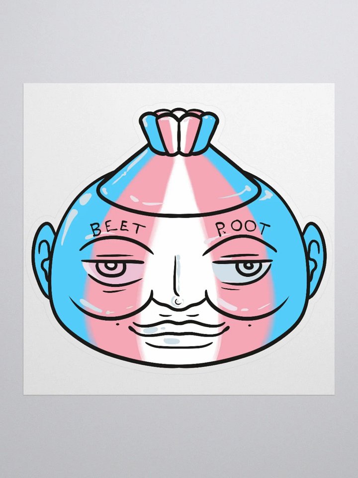 Trans Poot bubble free stickers product image (2)