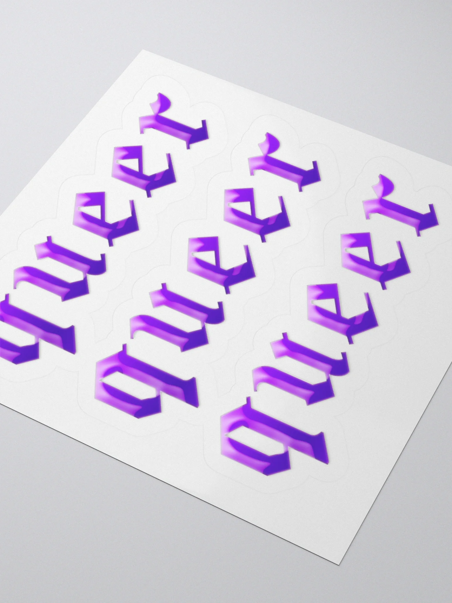 Gothic Queer Kiss Cut Stickers product image (7)