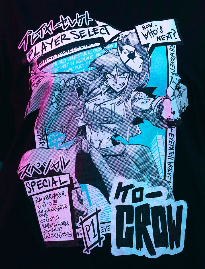 CROW CHARACTER SELECT T SHIRT product image (1)