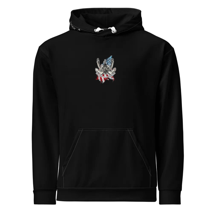 Black Pacific Titan & CE Flage Hoodie product image (2)