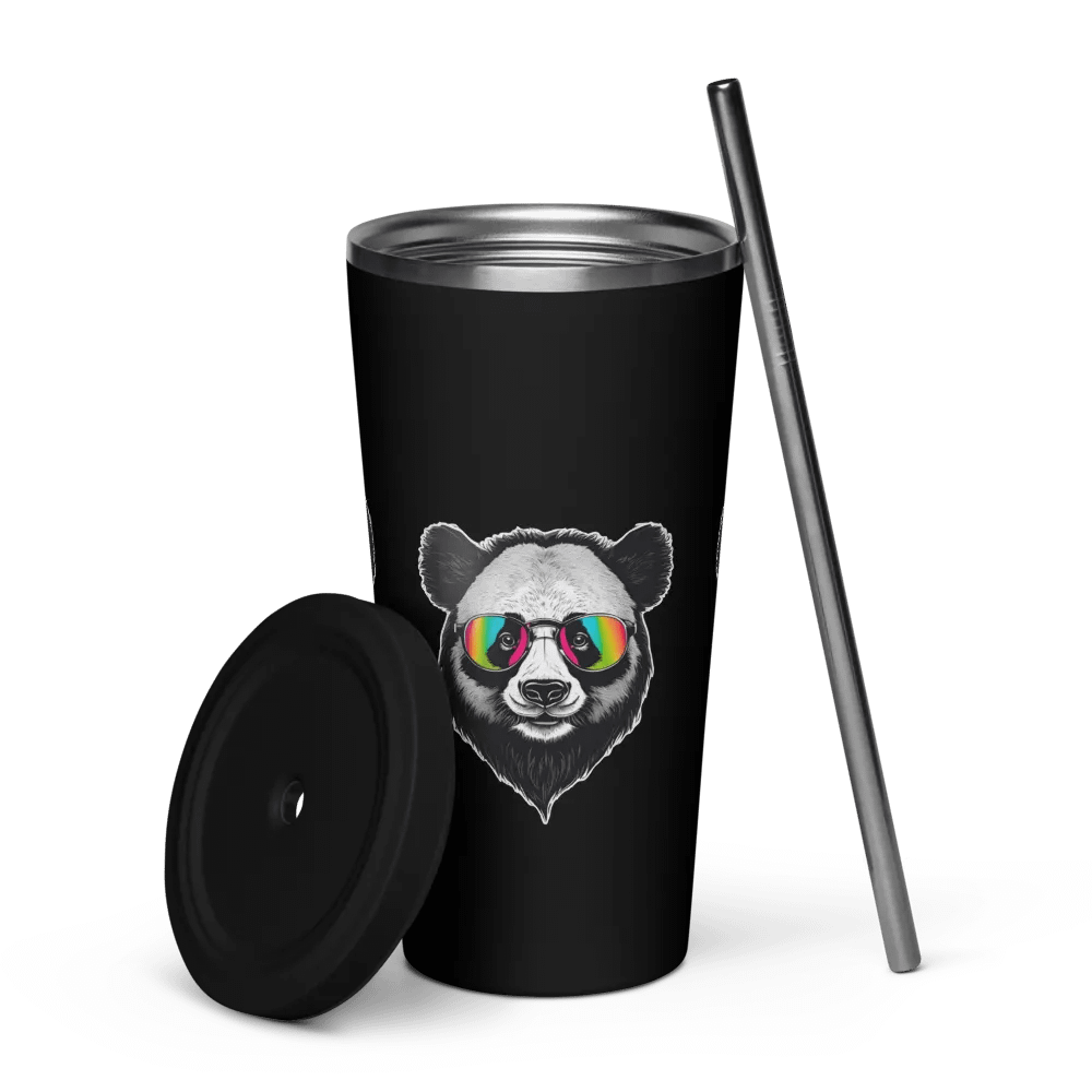 Rainbow Shades Panda Insulated Tumbler product image (5)