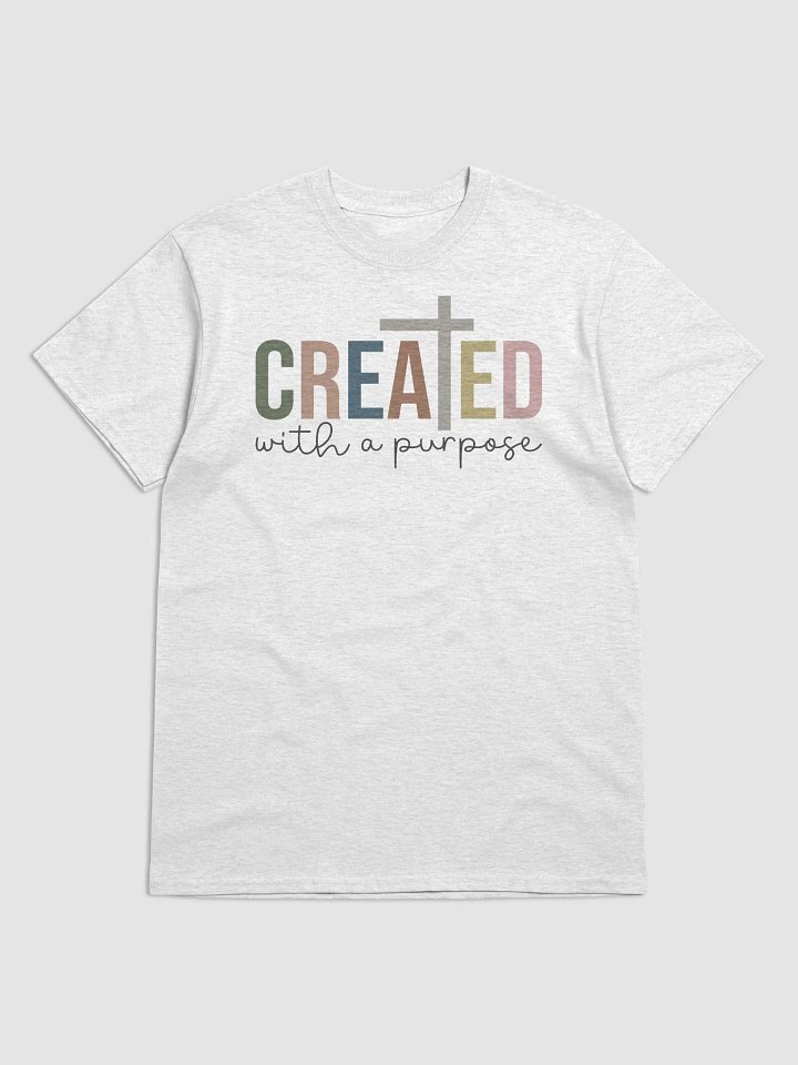 CREATED WITH A PURPOSE T-SHIRT product image (1)
