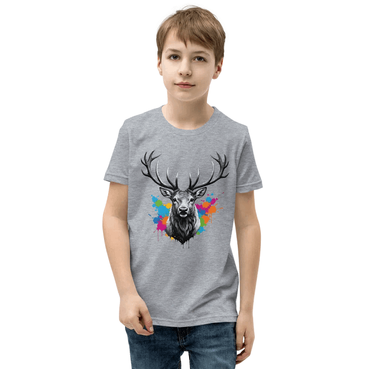 Colorful Elk Kids T-Shirt product image (1)